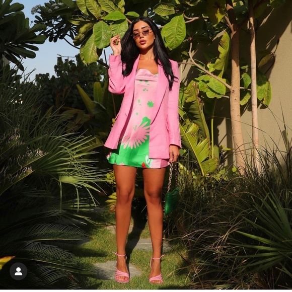 NWT ZARA Satin Effect Dress XS Blogger’s Favorite - Picture 4 of 9